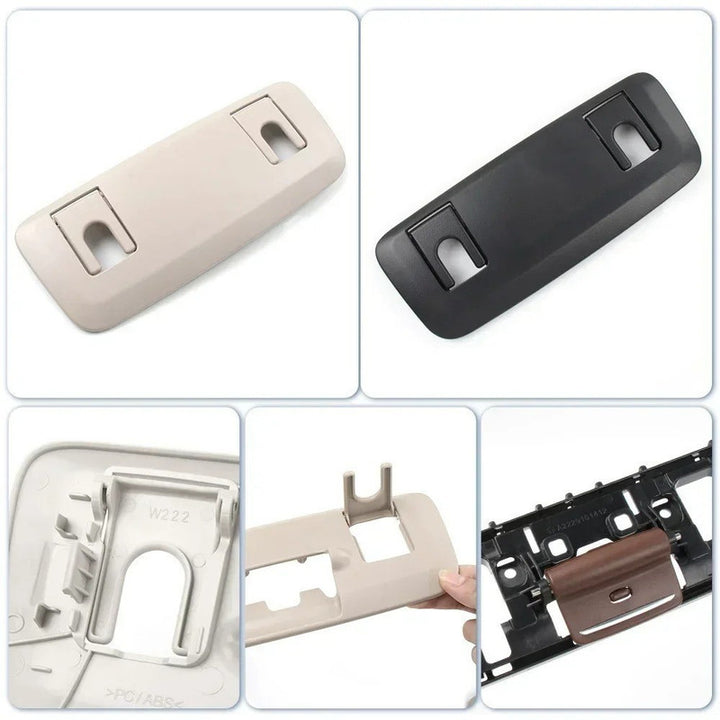 Car Craft Compatible With Mercedes Benz S Class W222 2014-2020 Seat Headrest Backrest Adjustment Clamp Cover 22291015128r73 Light Beige Driver Side CC-9057