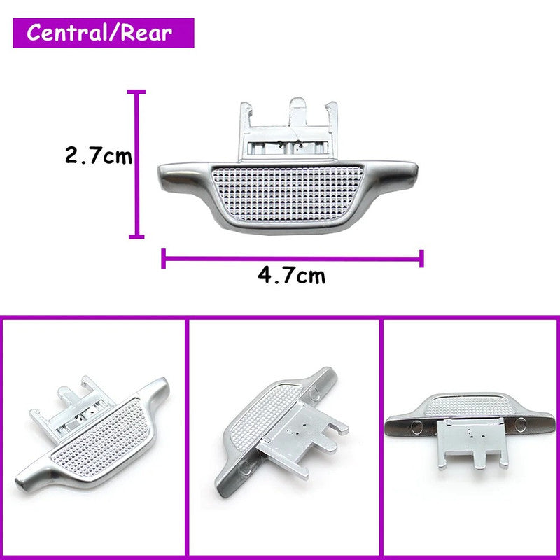Car Craft Compatible With Mercedes Benz S Class W223 2021-2025 Car Ac Air Vent Grille Slider Trim 2238305903-mh Middle / Rear