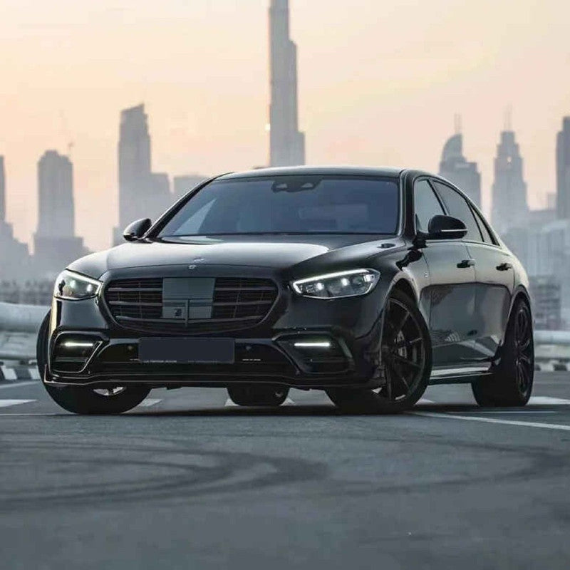 Car Craft Compatible With Mercedes Benz S Class W223 2021-2025 Upgrade Front Bumper Amg S450 Show Grill Gc W223-006 CC-9716 - CAR CRAFT INDIA