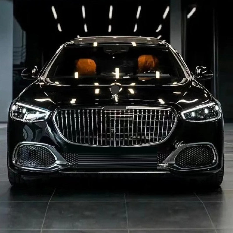 Car Craft Compatible With Mercedes Benz S Class W223 2021-2025 Front Bumper Upgrade Convert To Maybach Mhb S680 Fog Grill Bumper Bodykit Gc W223-001 CC-9714 - CAR CRAFT INDIA