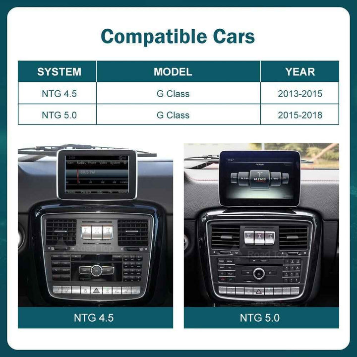 Car Craft Compatible With Mercedes G Wagon W436 W464 2013-2018 G55 G63 G60 G63 Android Multimedia Infotainment Touchscreen Dvd Player Wireless Carplay Android Auto 4gb+64gb Nbt 4.5 12.8 Inch - CAR CRAFT INDIA