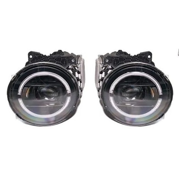Car Craft Compatible With Mercedes Benz G Class G Wagon G63 G55 W464 2019-2024 Car Front Upgraded Head Light Lamp Xenon Headlight Retrofit Upgrade Modified Led Drl Hid Light Shy - CAR CRAFT INDIA