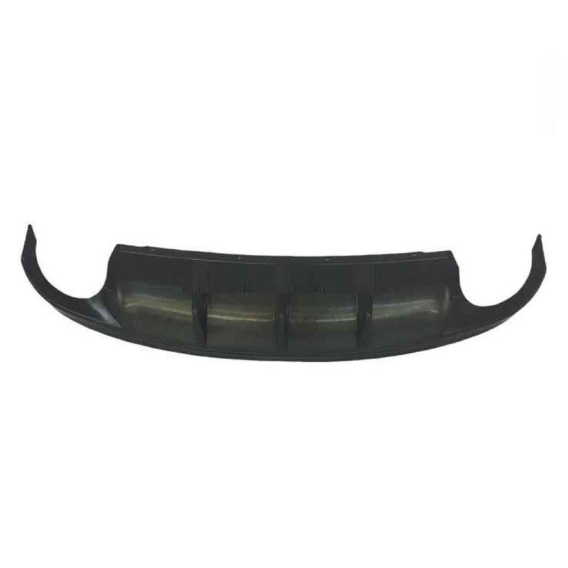 Car Craft Compatible With Jaguar Xf Xfr 2011-2016 Rear Bumper Lip Diffuser Carbon Fiber Look