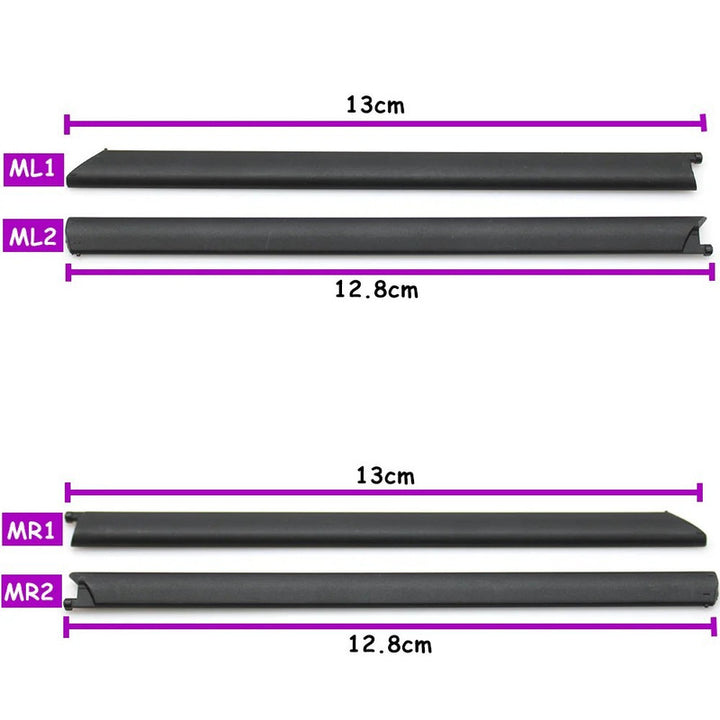 Car Craft Compatible With Bmw X5 G05 G18 F95 Ms 2023-2025 X6 G06 F96 Ms 2023-2025 X7 G07 2023-2025 Xm G09 2023-2025 Car Ac Air Vent Grille Slider Trim 64225a23596-ml2 Middle Centre Left 2