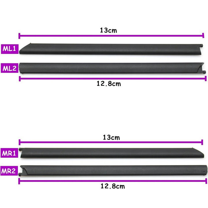 Car Craft Compatible With Bmw X5 G05 G18 F95 Ms 2023-2025 X6 G06 F96 Ms 2023-2025 X7 G07 2023-2025 Xm G09 2023-2025 Car Ac Air Vent Grille Slider Trim 64225a23596-mr1 Middle Centre Right 1