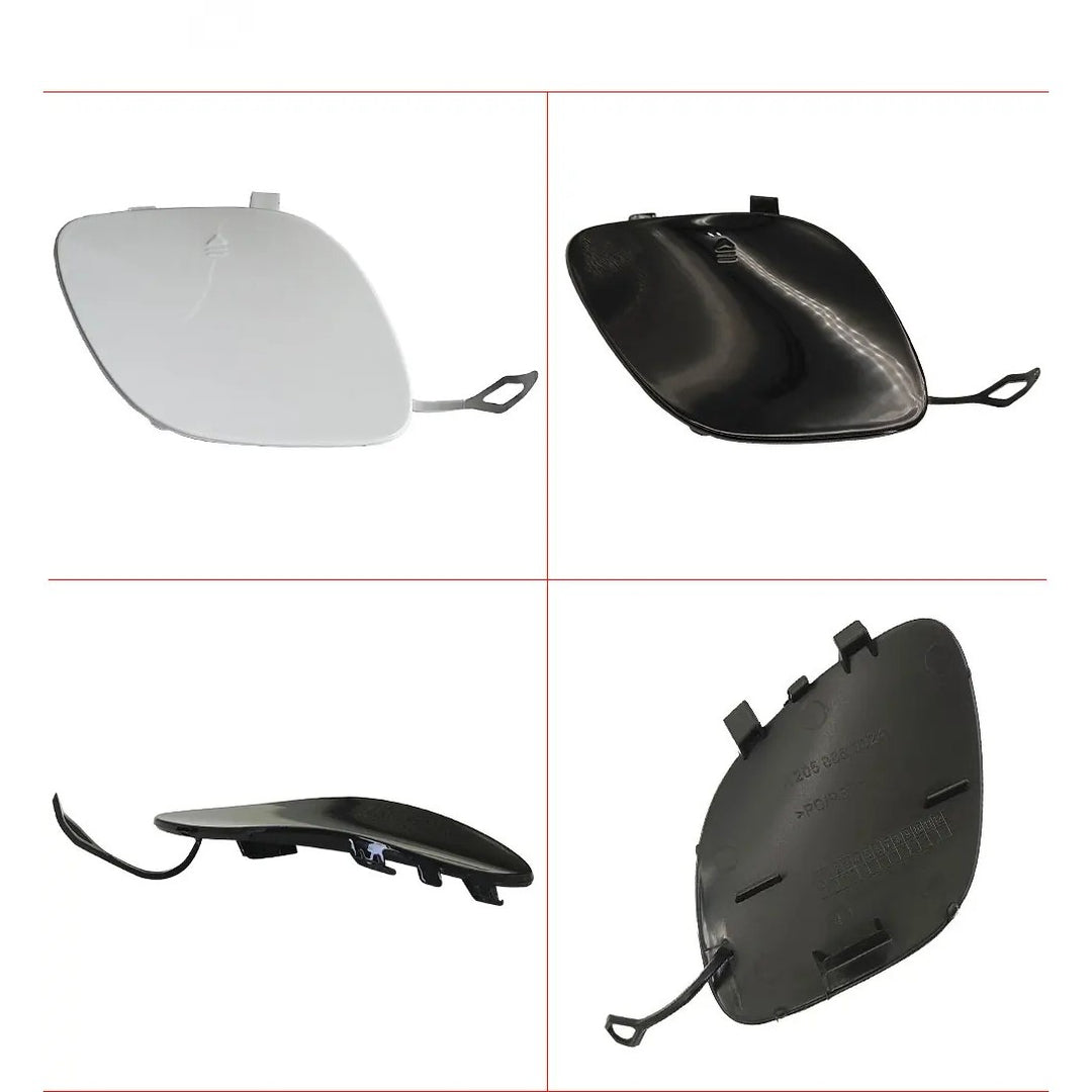 Car Craft Compatible With Mercedes Benz C Class W205 2015-2019 Rear Bumper Tow Hook Towing Tochan Trailer Cover 2058850024 Unpainted CC-6799 - CAR CRAFT INDIA