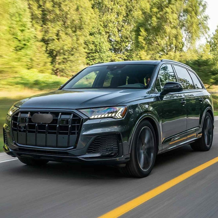 Car Craft Compatible With Audi Q7 2006-2015 To Sq7 2023 S Line Upgrade Facelift Conversion Bodykit Bumper Hood Headlight Taillight CC-6374