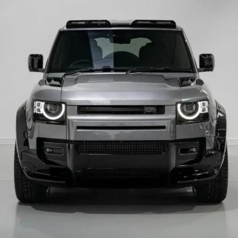 Car Craft Compatible With Range Land Rover Defender L663 2020-2025 110 130 Upgrade Convertion Bodykit Urban U Style Front Lip Fog Gril Spoiler Wheel Arch Mudflap Hood Fender Vent Wheel Cover