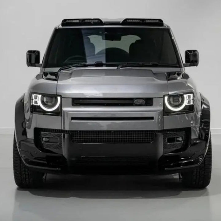 Car Craft Compatible With Range Land Rover Defender L663 2020-2025 110 130 Upgrade Convertion Bodykit Urban U Style Front Lip Fog Gril Spoiler Wheel Arch Mudflap Hood Fender Vent Wheel Cover