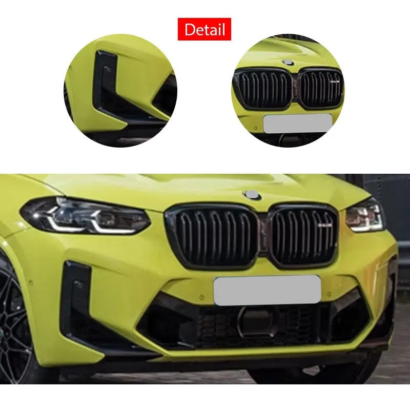 Car Craft Compatible With Bmw X4 G02 2018-2021 Upgrade Convert To M Sport M Performance X4m Lci 2022+ Style Bodykit Body Kit Front Rear Bumper Splitter Grill Lip Diffuser Exhaust Pipe Tip Wheel Arch Trim Cover Gc G02 008