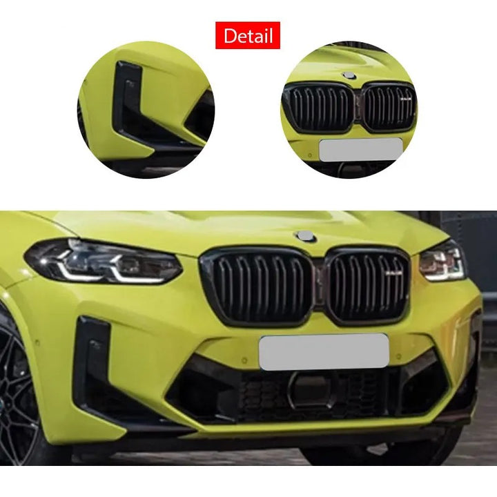 Car Craft Compatible With Bmw X4 G02 2018-2021 Upgrade Convert To M Sport M Performance X4m Lci 2022+ Style Bodykit Body Kit Front Rear Bumper Splitter Grill Lip Diffuser Exhaust Pipe Tip Wheel Arch Trim Cover Gc G02 008