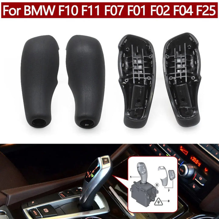 Car Craft Compatible With Bmw 1 Series F20 2 Series F22 F87 3 Series F30 F34 F35 4 Series F32 F36 5 Series F10 5gt F07 7 Series F01 F02 F04 X3 F25 X4 F26 Car Gear Shift Lever Shifter Gear Knob Rear Cover Panel Trim 61319197728-c Cc-10353 Model B