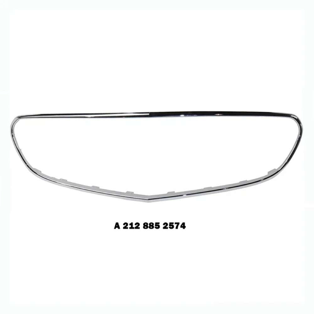 Car Craft Compatible With Mercedes Benz E Class W212 Lci 2013-2016 Front Bumper Show Gril Frame Chrome Trim Molding 2128852574gc CC-7988 - CAR CRAFT INDIA