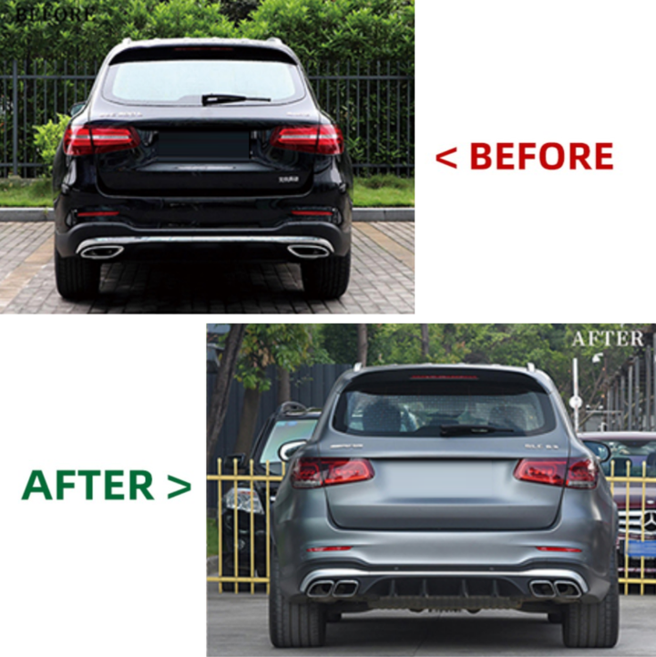 Car Craft Compatible With Mercedes Benz Glc W253 X253 2016-2019 Upgrade Facelift Convert To 2025 Glc63 Amg Conversion Bodykit Bumper Headlight Taillight CC-9796