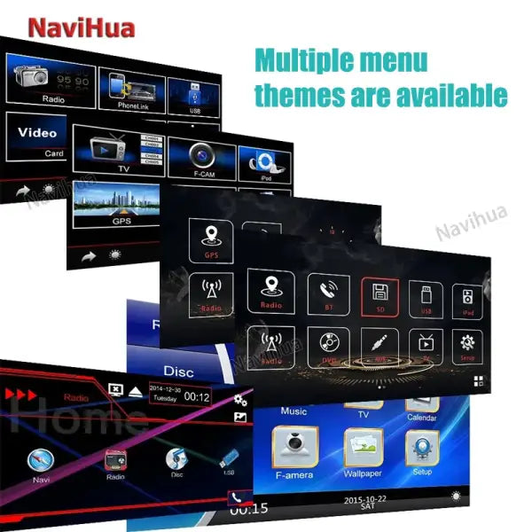 6.2 Inch Android Touch Screen 2 Din Car Radio Stereo Multimedia Universal Double DIN Car DVD Player