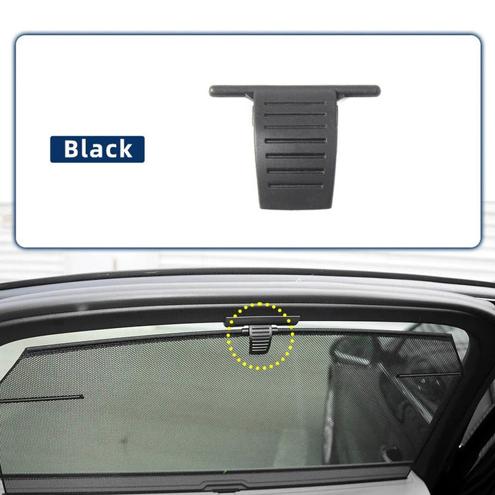 Car Craft Compatible With Audi A6 C7 2011-2018 Q5 2012-2018 Rear Door Window Sun Shadow Curtain Hook Roller Blind Mounting Buckle Sunshade Retainer Clip 4gd861334-1 CC-8976