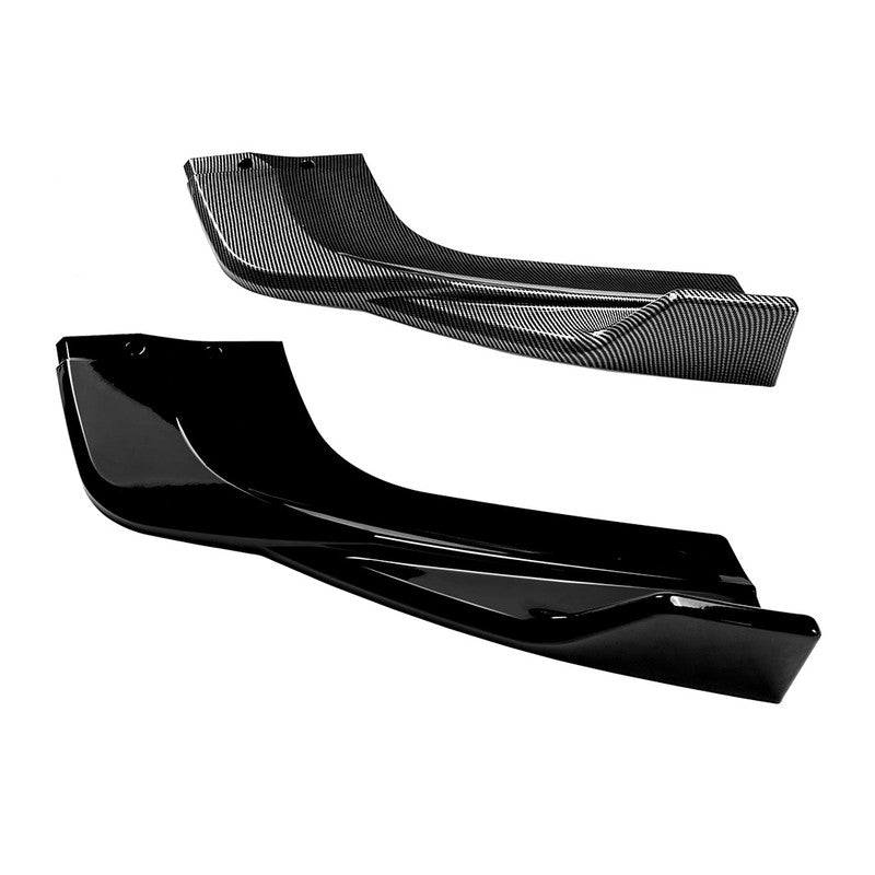 Car Craft Compatible With Mercedes Benz Glc Coupe W254 C254 2024+ Amg Rear Bumper After Lip Diffuser Lip Skirst Splitter Flag Canard Carbon Fiber Look Zst-810 Cf - CAR CRAFT INDIA