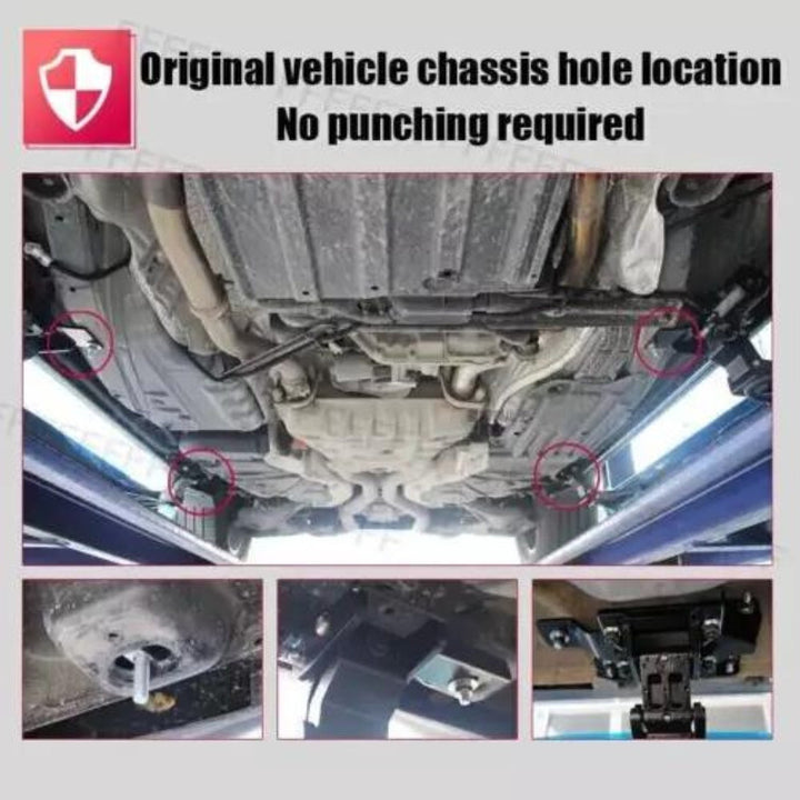 Car Craft Compatible With Kia Carnival 2023+Automatic Deployable Electric Side Step Retractable Ladder Pedal Running Boards Side Step - CAR CRAFT INDIA