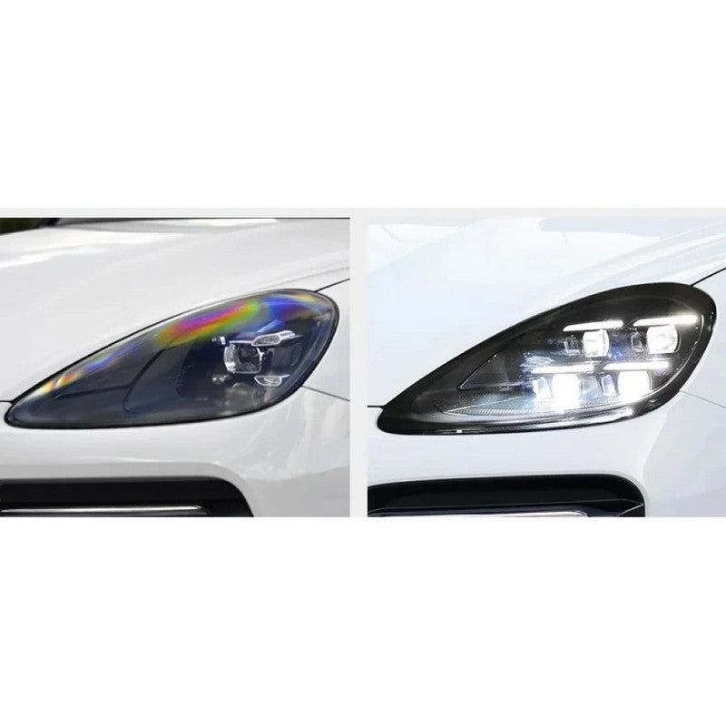 Car Craft Compatible With Porsche Cayenne 2019-2023 Car Front Upgraded Head Light Lamp Xenon Headlight Retrofit Upgrade Matrix Modified Led Drl Hid