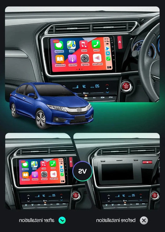 Car Craft Compatible With Honda City 2014-2017 Car Android