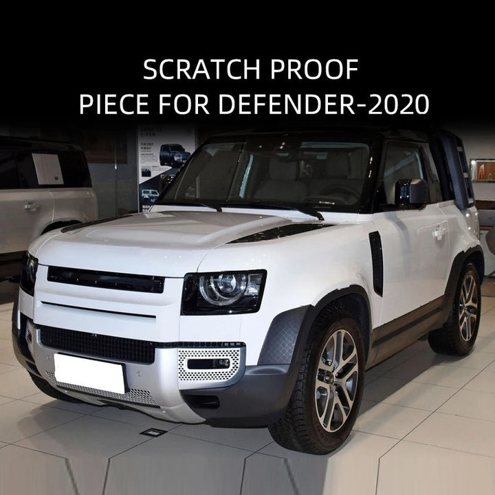Car Craft Compatible With Range Land Rover Defender 90 L663 Lr129997 2020+ Side Moulding Body Kits Rear View Mirror Cover Front Rear Bumper Side Anti-scratch Protection Exterior Trim Glossy Black 90 - CAR CRAFT INDIA