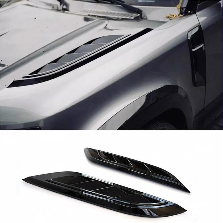 Car Craft Compatible With Range Land Rover Defender 90 110 L663 Lr129997 2020+ Bonnot Hood Air Vent Trim Flap Model B - CAR CRAFT INDIA