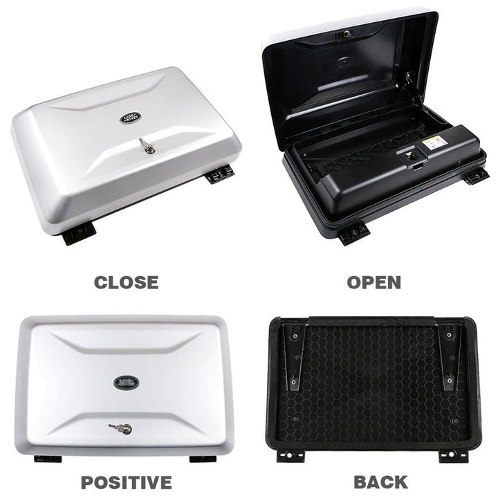 Car Craft Compatible With Range Land Rover Defender 90 110 L663 Lr129997 2020+ Side Window Schoolbag External Hanging Device Luggage Storage Box Toolbox Small Schoolbag Plain Black - CAR CRAFT INDIA
