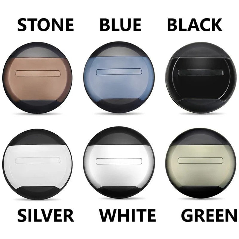 Car Craft Compatible With Range Land Rover Defender 90 110 L663 Lr129997 2020+ Rear Trunk Spare Wheel Tire Guard Protective Cover Silver - CAR CRAFT INDIA