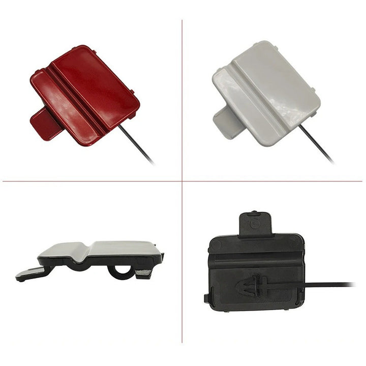 Car Craft Compatible With Bmw 3 Series E90 2005-2008 Rear Bumper Tow Hook Towing Tochan Trailer Cover 51127187542 Unpainted - CAR CRAFT INDIA