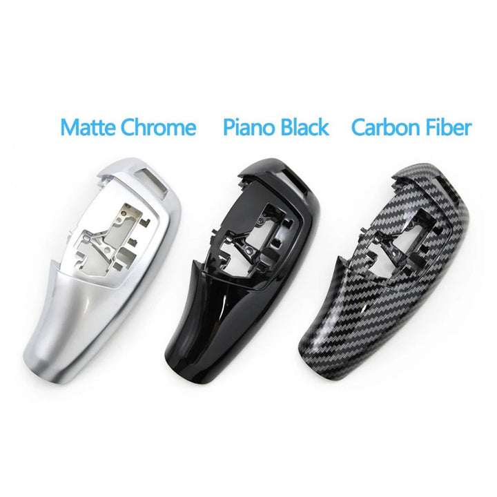 Car Craft Compatible With Bmw 1 2 3 4 5 6 7 Series F20 14-18 F22 14-18 F30 F34 14-18 F32 F36 14-18 F10 F07 13-17 F01 F02 09-15 X3 X4 F25 F26 13-16 Gear Shift Knob Trim Cover 61319259006-a1-3 Black CC-7821 - CAR CRAFT INDIA