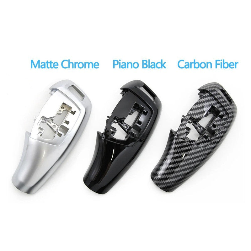 Car Craft Compatible With Bmw 1 2 3 4 5 6 7 Series F20 14-18 F22 14-18 F30 F34 14-18 F32 F36 14-18 F10 F07 13-17 F01 F02 09-15 X3 X4 F25 F26 13-16 Gear Shift Knob Trim Cover 61319259006-a1-2 Carbon CC-7820 - CAR CRAFT INDIA