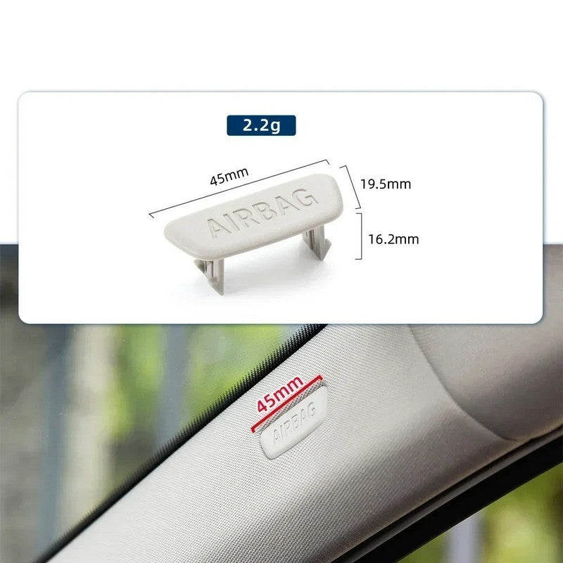 Car Craft Compatible With Bmw 1 3 5 6 7 Series X1 X3 X5 X6 F10 F20 F30 F34 F02 F12 F15 F16 2010-2017 A Piller Airbag Srs Decorative Cover Cap Trim 51439180577 Beige F Series CC-8947