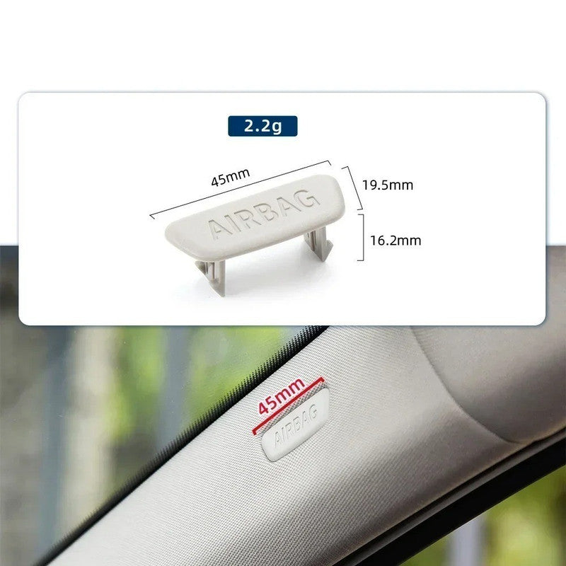 Car Craft Compatible With Bmw 1 3 5 6 7 Series X1 X3 X5 X6 F10 F20 F30 F34 F02 F12 F15 F16 2010-2017 A Piller Airbag Srs Decorative Cover Cap Trim 51437903774 Black F Series CC-8948