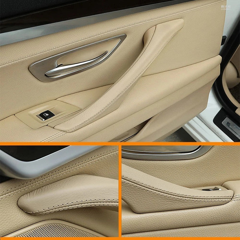 Car Craft Compatible With Bmw 5 Series F10 2010-2017 Car Interior Door Armrest Inside Pull Handle Single Handle Left Red Brown 51417261954l Rhd Model A CC-7890 - CAR CRAFT INDIA