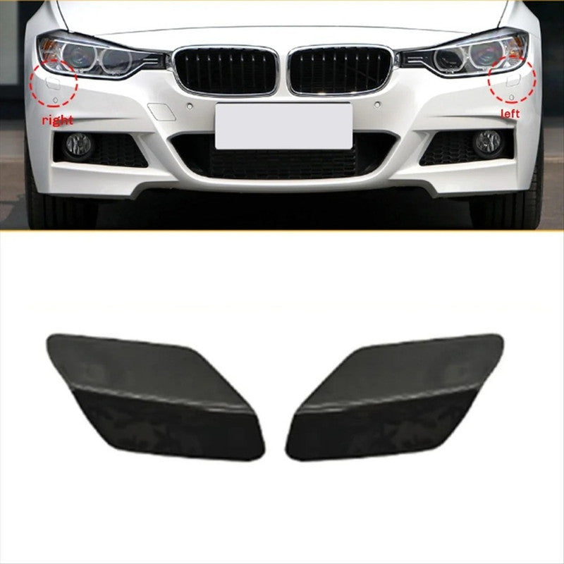 Car Craft Compatible With Bmw 3 Series F30 2012-2019 M Sport M Tech Front Bumper Headlight Washer Spray Nozzle Cover 51118067970 Right - CAR CRAFT INDIA