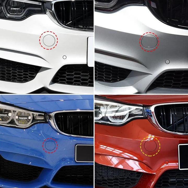 Car Craft Compatible With Bmw 3 Series F30 M3 M4 F80 F82 F83 2012-2019 M Sport Front Bumper Tow Hook Towing Tochan Trailer Cover 51118063105 Unpainted - CAR CRAFT INDIA