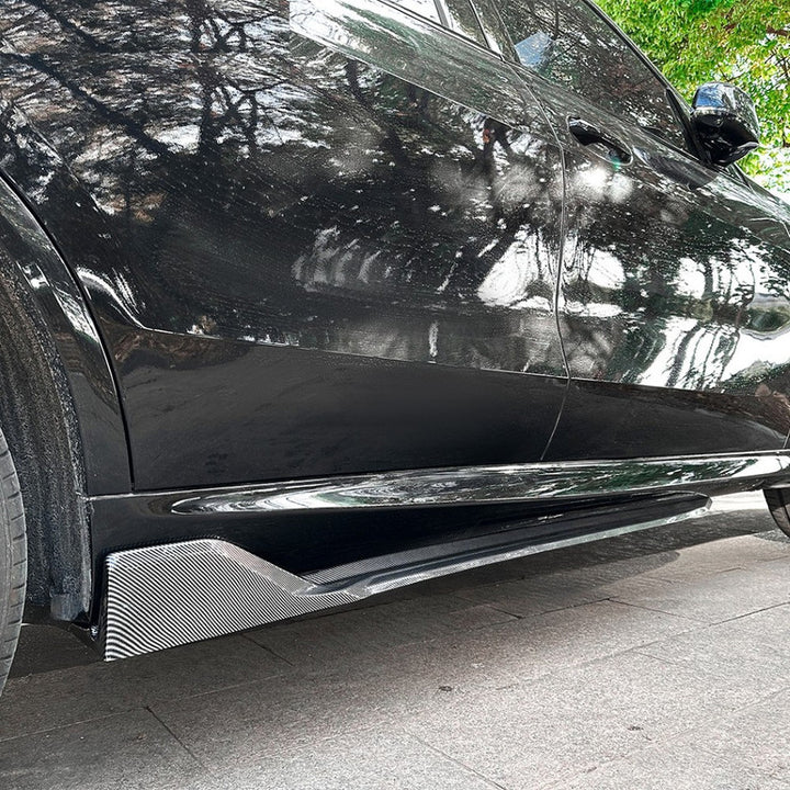 Car Craft Compatible With Bmw X5 G05 2018-2022 Aero Knight M Performance M Sports Side Skirts Splitter Running Board Zst-1046 Glossy Black