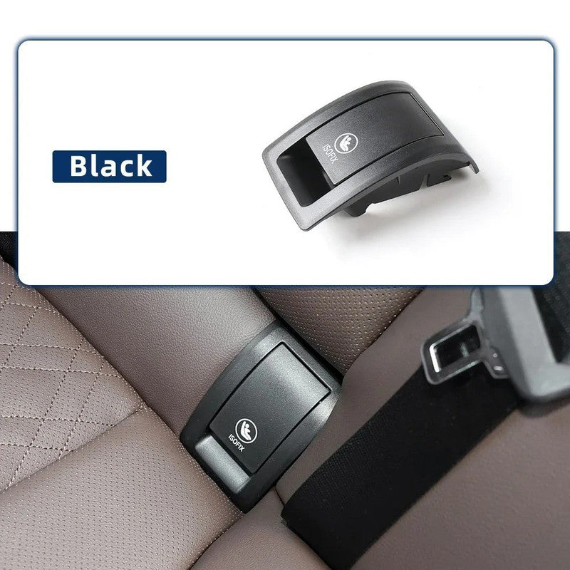 Car Craft Compatible With Bmw 3 Series G20 G28 2019-2025 Rear Bracket Child Seat Clip Rear Seat Buckle Isofix Cover Assembly 52209108437 Black CC-8939