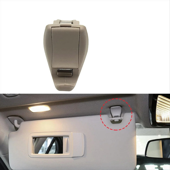 Car Craft Compatible With Bmw 3 Series G20 2018-2024 X3 G01 2017-2024 X4 G02 2018-2024 Car Interior Roof Sunvisor Sun Visor Shade Support Clip Holder Bracket 51167445683 Biege - CAR CRAFT INDIA