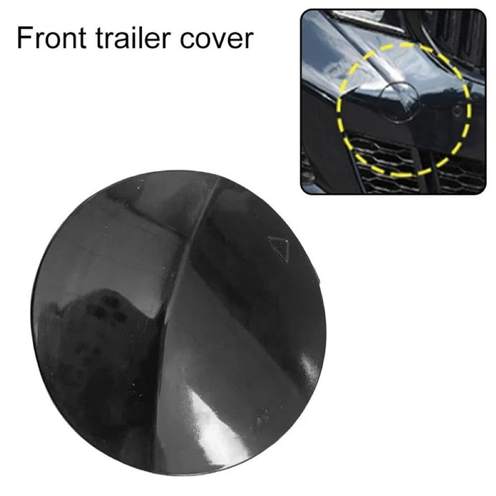 Car Craft Compatible With Bmw 3 Series G20 2020-2022 M Sport M Tech Front Bumper Tow Hook Towing Tochan Trailer Cover 51119448801 Unpainted - CAR CRAFT INDIA