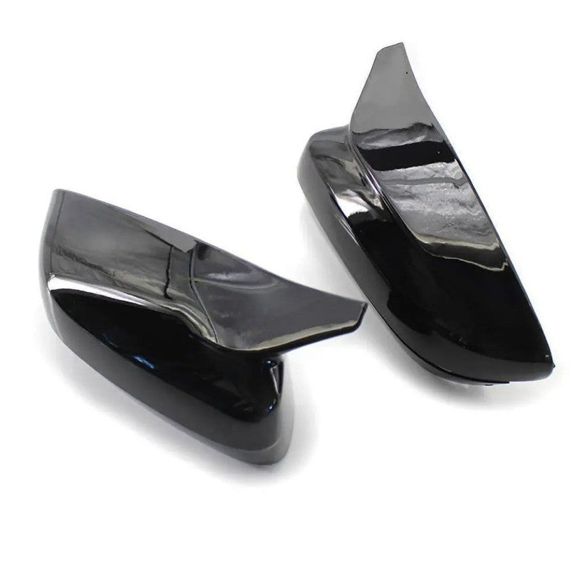 Car Craft Compatible With Bmw 4 3 Series G20 19-24 G22 5 Series G30 17-23 7 Series G12 16-23 8 Series G14 M3 M4 M5 M6 M7 Side Rear View Case Door Wing Cap Shell Housing Mirror Covers Glossy Black REG - CAR CRAFT INDIA
