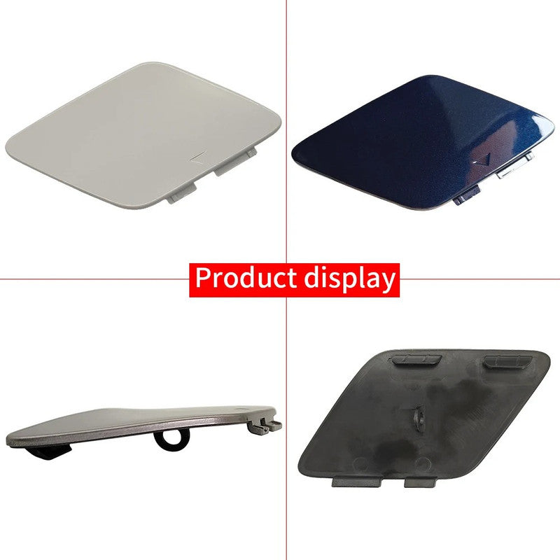 Car Craft Compatible With Bmw 5 Series G30 2017-2020 Front Bumper Tow Hook Towing Tochan Trailer Cover 51117427448 51117436418 Unpainted - CAR CRAFT INDIA