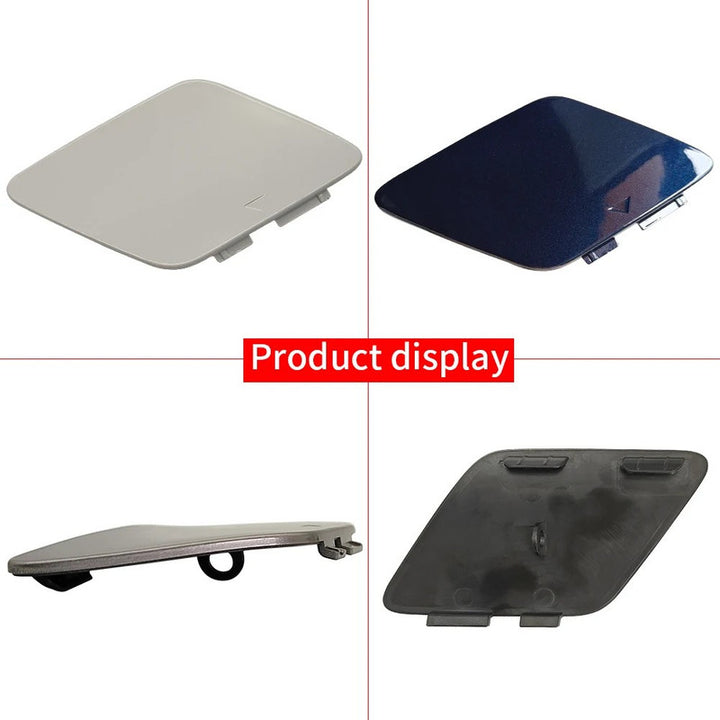Car Craft Compatible With Bmw 5 Series G30 2017-2020 Front Bumper Tow Hook Towing Tochan Trailer Cover 51117427448 51117436418 Unpainted - CAR CRAFT INDIA