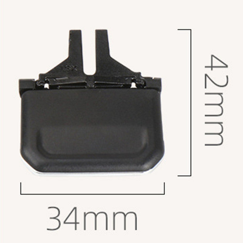 Car Craft Compatible With Vw Volkswagen Jetta Sagitar 2006-2011 Ac Air Vent Clip Slider Trim Knob 1kd819728-1 Front CC-7300 - CAR CRAFT INDIA