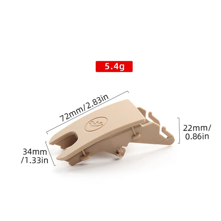 Car Craft Compatible With Porsche Macan 2014-2026 Rear Bracket Child Seat Clip Rear Seat Buckle Isofix Cover 95b8871874h0 Beige CC-8937