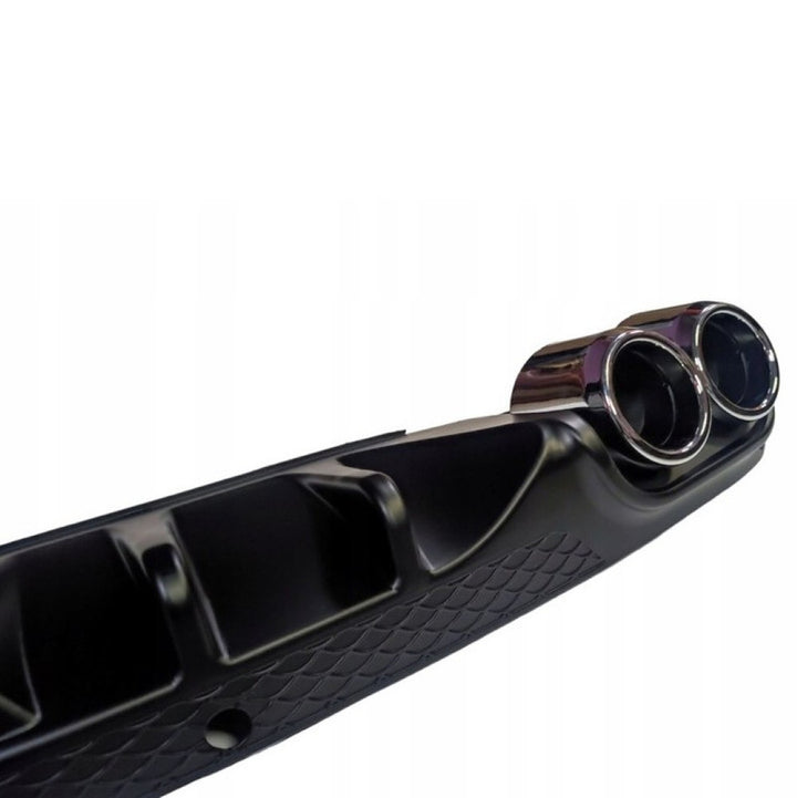 Car Craft Compatible With Skoda Octavia Iii 2017-2019 Rs Vrs Style Rear Bumper Afetr Rear Lip Diffuser Skirts Splitter Tips