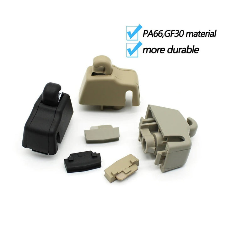Car Craft Compatible With Audi Q7 2006-2014 Volkswagen Vw Touareg 2011-2018 Porsche Cayenne 2011-2018 Car Sun Shade Visor Fixing Buckle Retainer Sun Visor Support Clip Hook Bracket 4l08595619j0 Black CC-7823