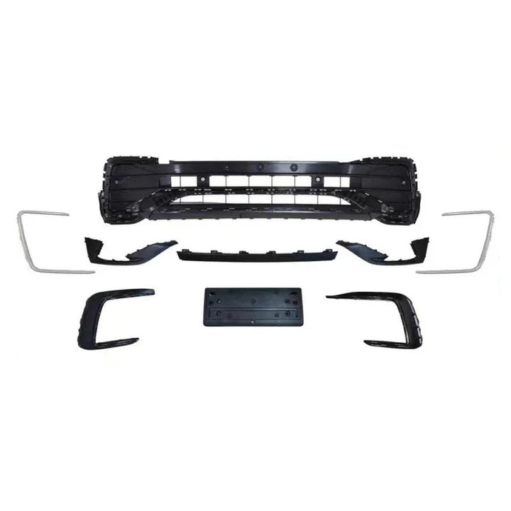 Car Craft Compatible With Vw Volkswagen Tiguan 2021-2023 Upgrade Facelift Convert To R Line Style Front Bumper Bodykit