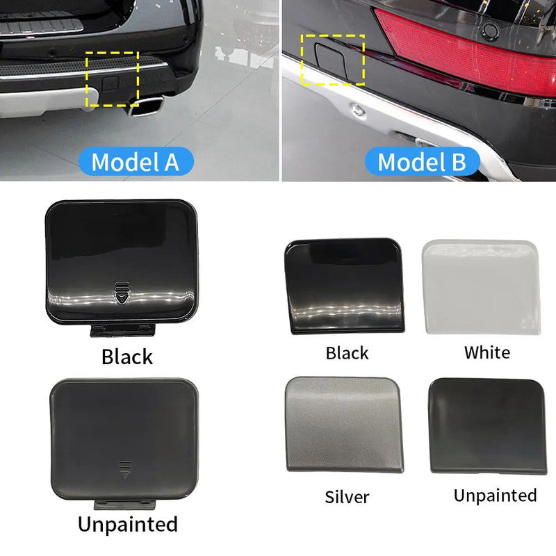 Car Craft Compatible With Mercedes Benz Ml W164 2006-2009 Rear Bumper Tow Hook Towing Tochan Trailer Cover 1648852123 Unpainted A - CAR CRAFT INDIA