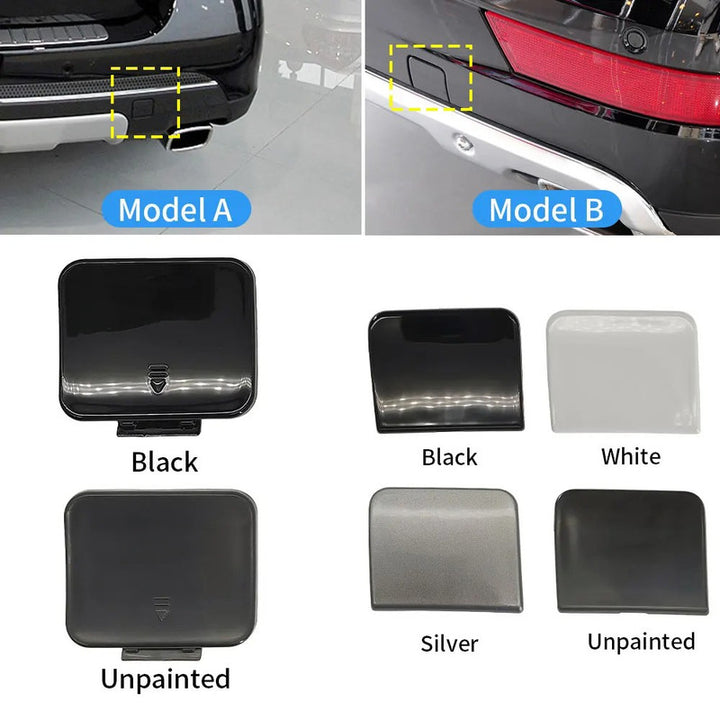 Car Craft Compatible With Mercedes Benz Ml W164 2006-2009 Rear Bumper Tow Hook Towing Tochan Trailer Cover 1648852123 Unpainted A - CAR CRAFT INDIA